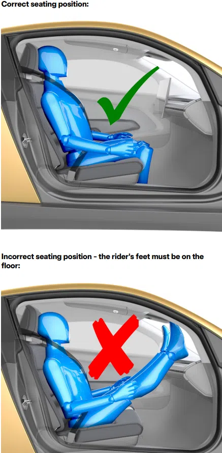 zitten in de cybercab